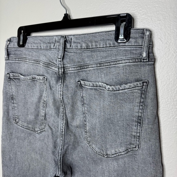 Agolde Nico High Rise Slim in Risk Grey Jeans - Picture 12 of 14